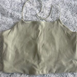 Nike women's small green cropped top